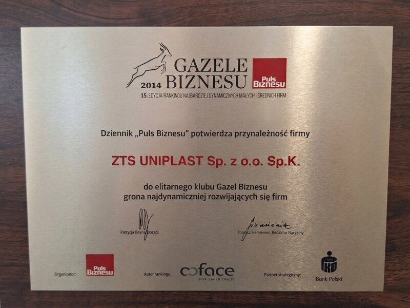 Gazele Biznesu 2014